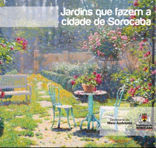Livro Jardins cidade de sorocaba capa
