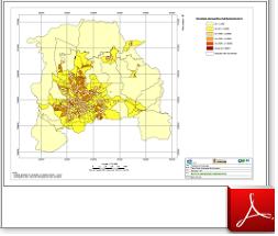 Mapa de Densidade Demográfica