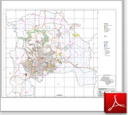 Mapa dos Parques e Áreas Verdes