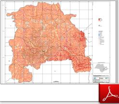 Mapa Formas do Relevo