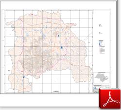 Mapa Recursos Hídricos e Mananciais